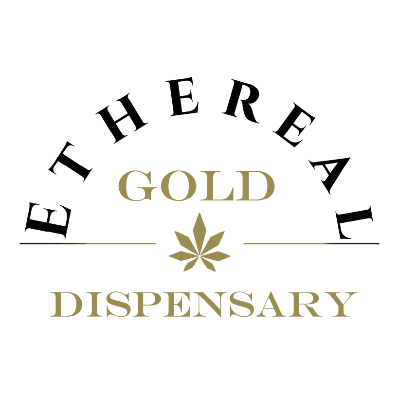 ethereal gold dispensary logo